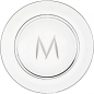 Preview: Presentation plate "M" monogram | Alphabetum collection