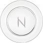 Preview: Presentation plate "N" monogram | Alphabetum collection