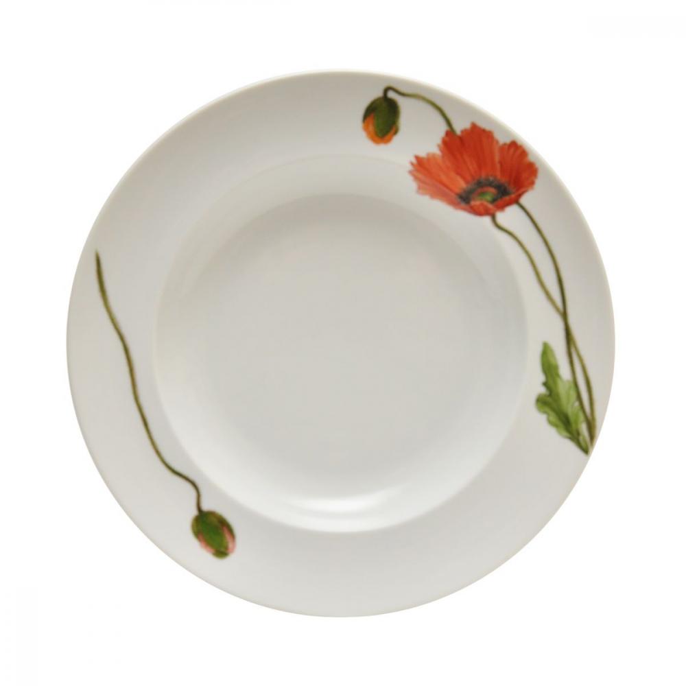 Soup plate with the Ludwigsburger Poppy