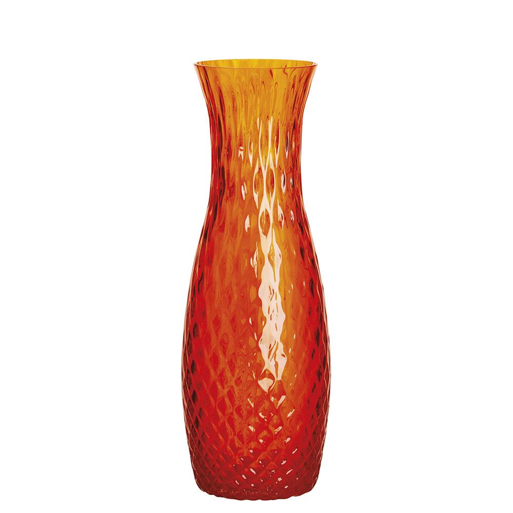 paris water carafe orange murano-glass