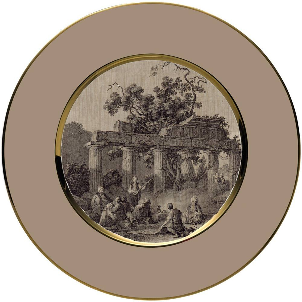 Presentation plate "Alexander von Humboldt" No 4