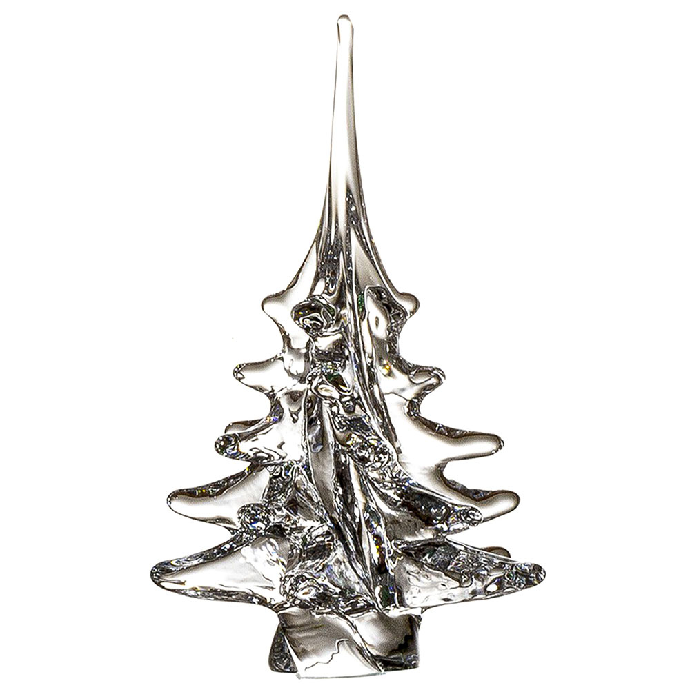 Christmas tree made of clear crystal glass ca. 25 cm