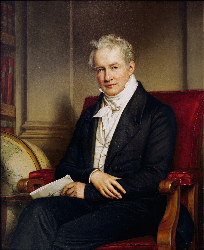 Presentation plate "Alexander von Humboldt" No 3